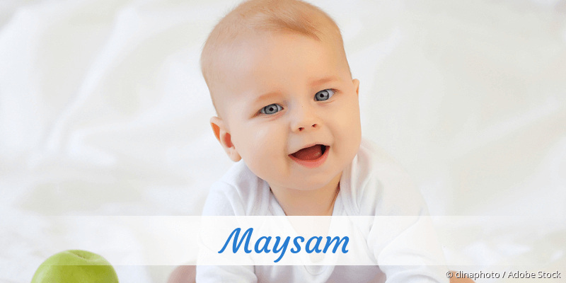 Baby mit Namen Maysam