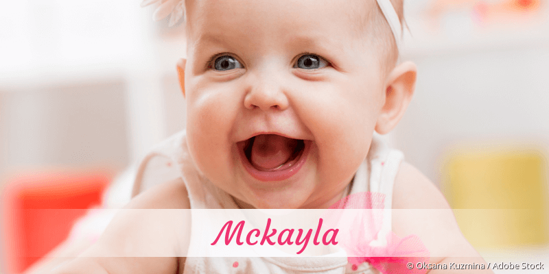 Baby mit Namen Mckayla