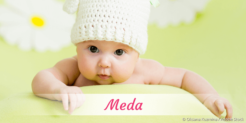 Baby mit Namen Meda