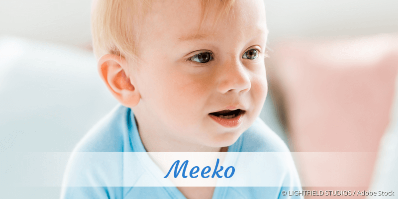 Baby mit Namen Meeko
