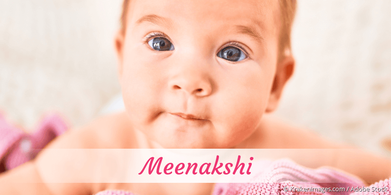 Baby mit Namen Meenakshi