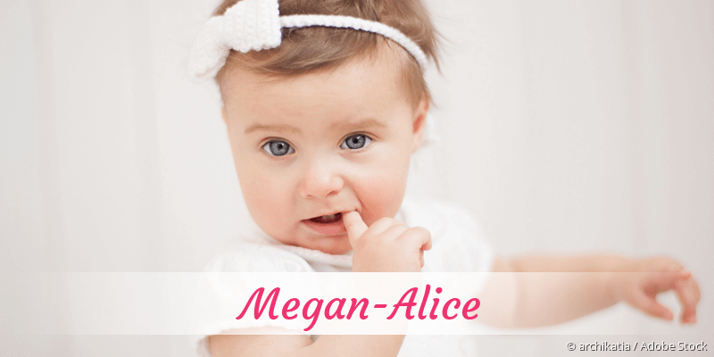 Baby mit Namen Megan-Alice