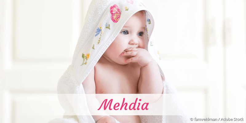 Baby mit Namen Mehdia
