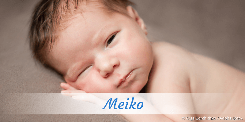 Baby mit Namen Meiko