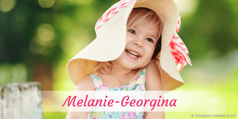 Baby mit Namen Melanie-Georgina