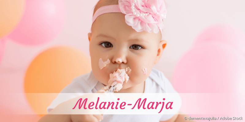 Baby mit Namen Melanie-Marja