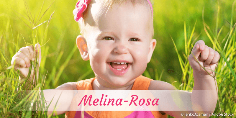Baby mit Namen Melina-Rosa