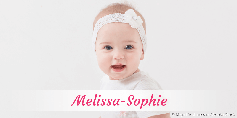 Baby mit Namen Melissa-Sophie