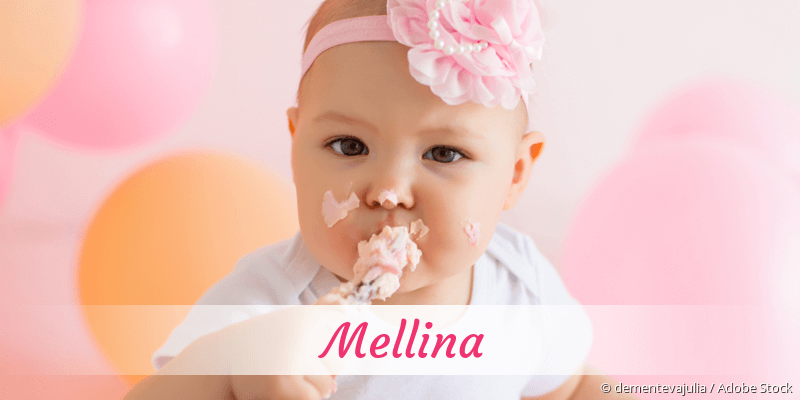 Baby mit Namen Mellina