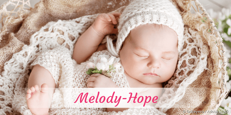 Baby mit Namen Melody-Hope