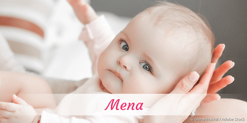 Baby mit Namen Mena