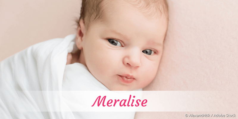 Baby mit Namen Meralise