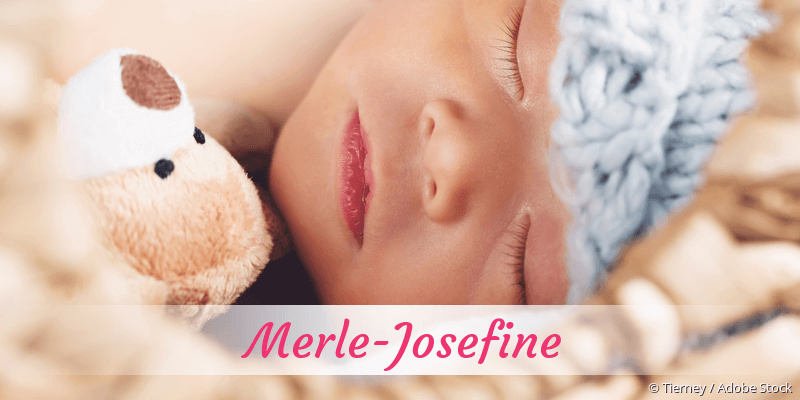 Baby mit Namen Merle-Josefine