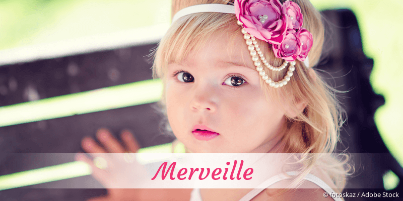 Baby mit Namen Merveille