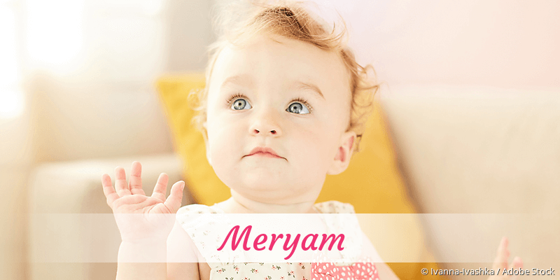 Baby mit Namen Meryam