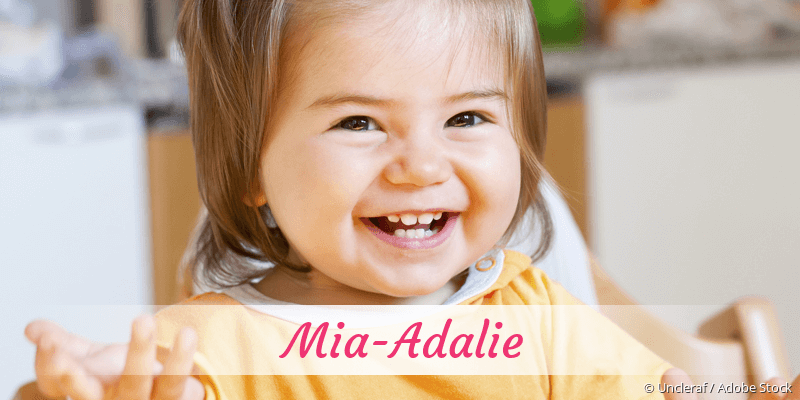 Baby mit Namen Mia-Adalie