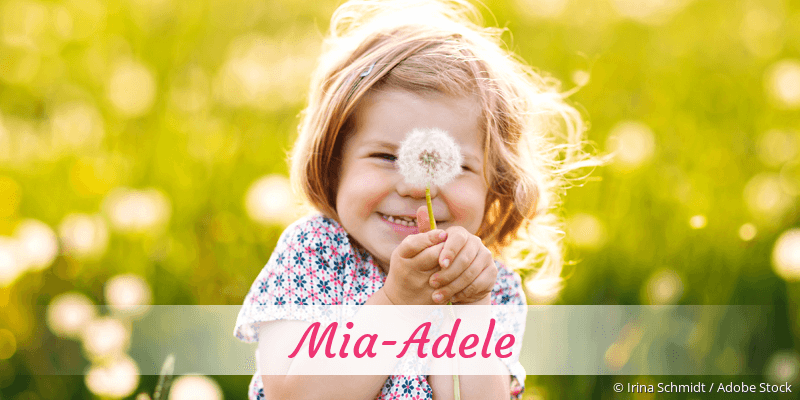 Baby mit Namen Mia-Adele