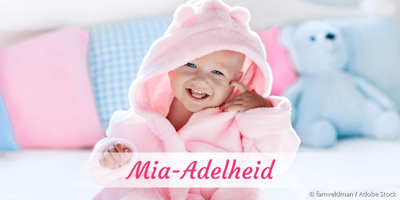 Baby mit Namen Mia-Adelheid