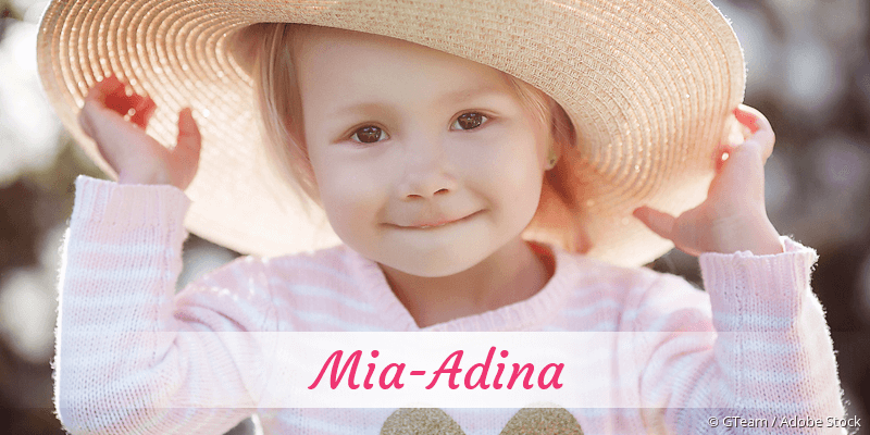 Baby mit Namen Mia-Adina