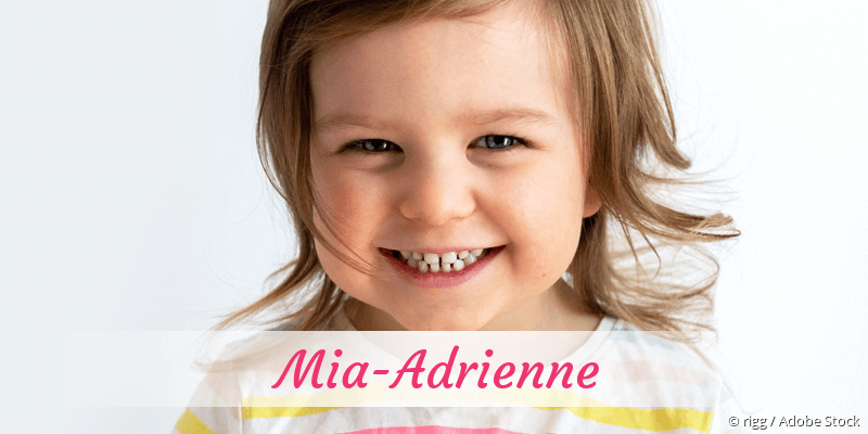 Baby mit Namen Mia-Adrienne