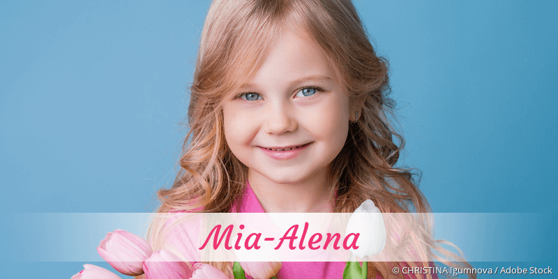 Baby mit Namen Mia-Alena