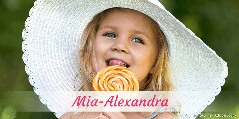 Baby mit Namen Mia-Alexandra