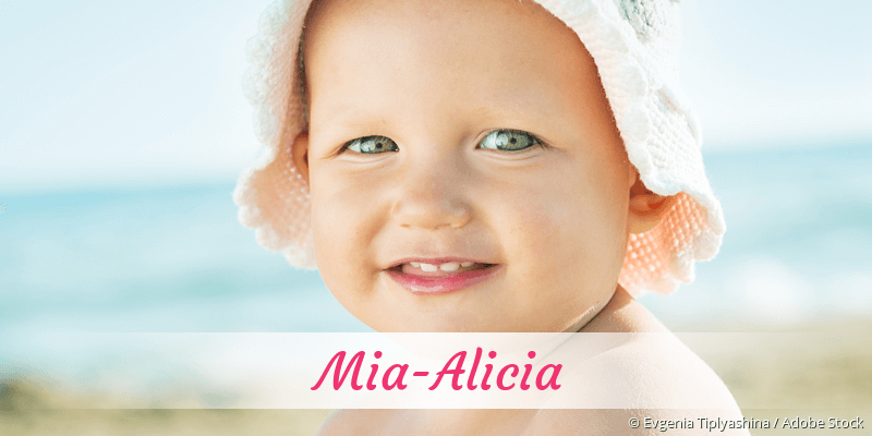Baby mit Namen Mia-Alicia