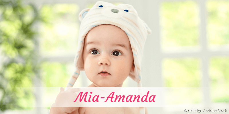 Baby mit Namen Mia-Amanda
