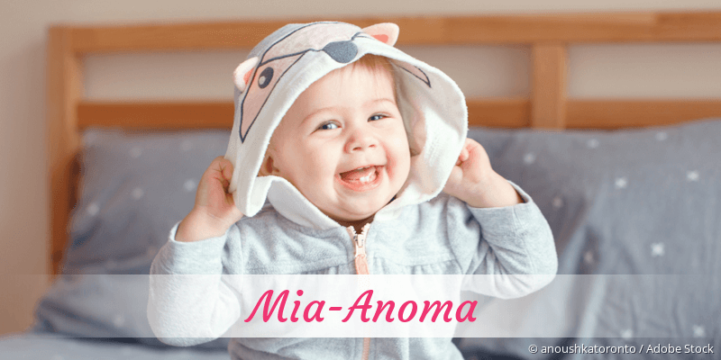 Baby mit Namen Mia-Anoma