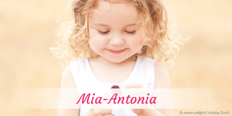 Baby mit Namen Mia-Antonia