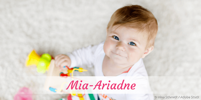 Baby mit Namen Mia-Ariadne