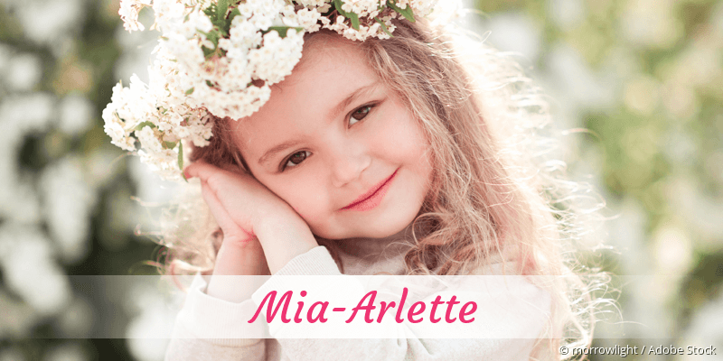 Baby mit Namen Mia-Arlette
