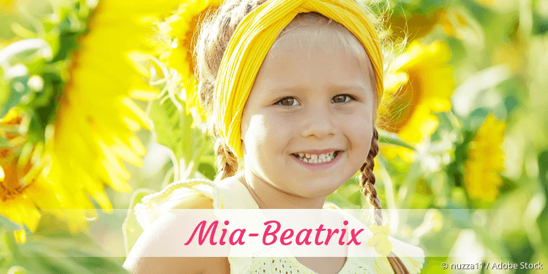 Baby mit Namen Mia-Beatrix