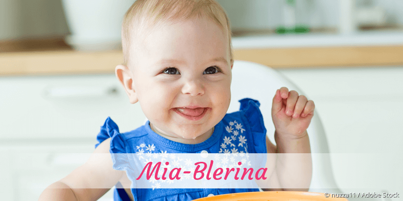 Baby mit Namen Mia-Blerina