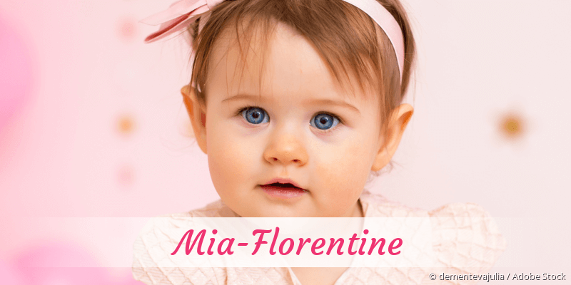 Baby mit Namen Mia-Florentine