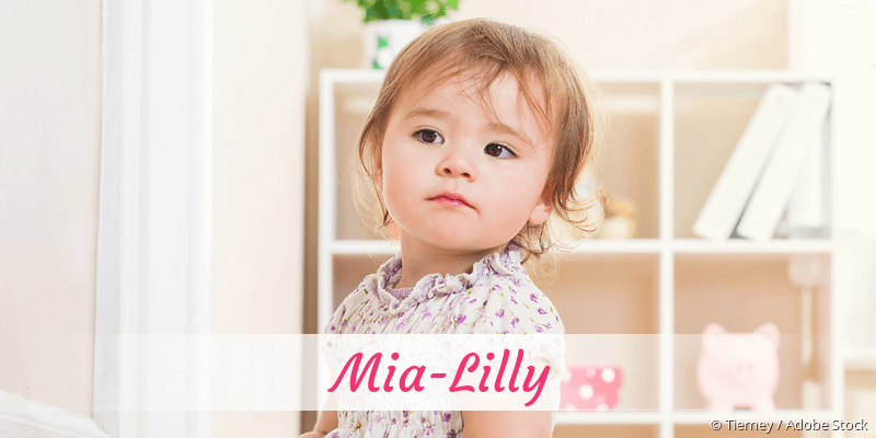 Baby mit Namen Mia-Lilly