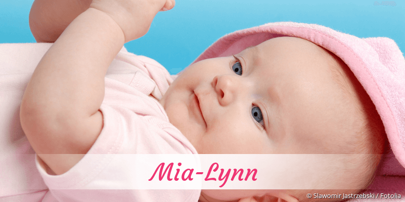 Baby mit Namen Mia-Lynn