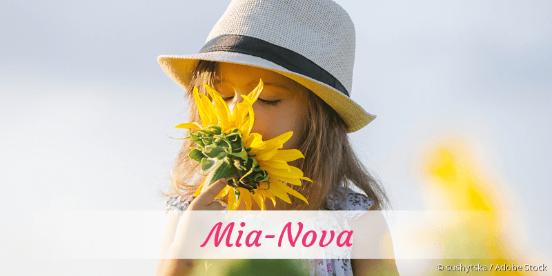 Baby mit Namen Mia-Nova