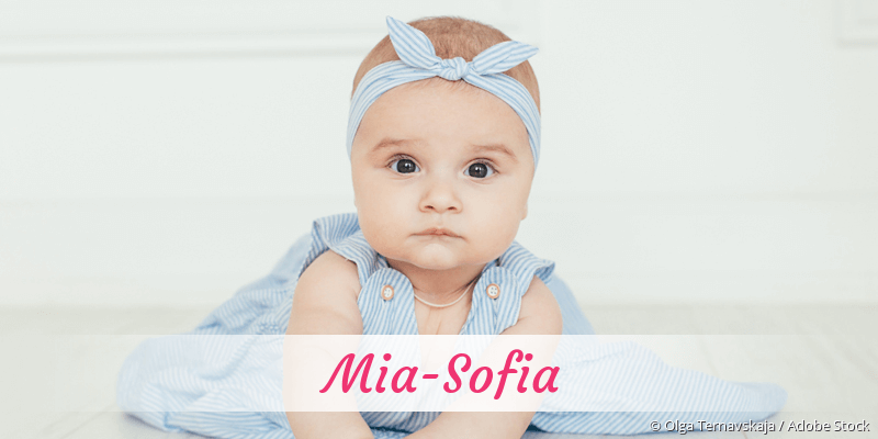 Baby mit Namen Mia-Sofia