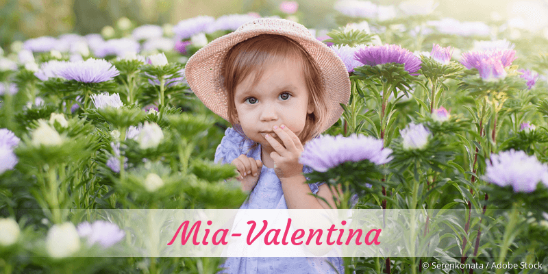 Baby mit Namen Mia-Valentina