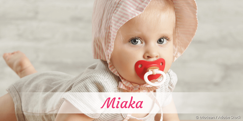 Name Miaka als Bild
