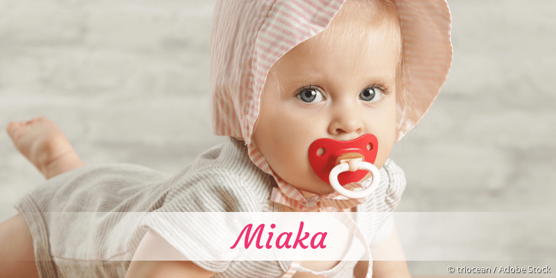 Baby mit Namen Miaka