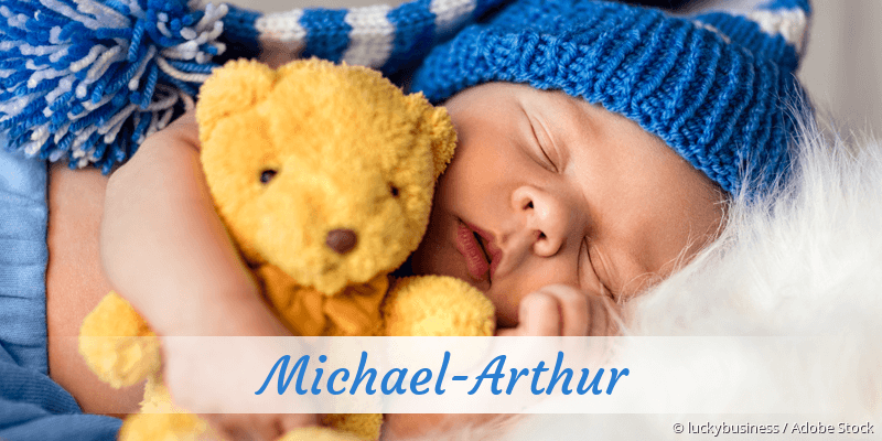 Baby mit Namen Michael-Arthur