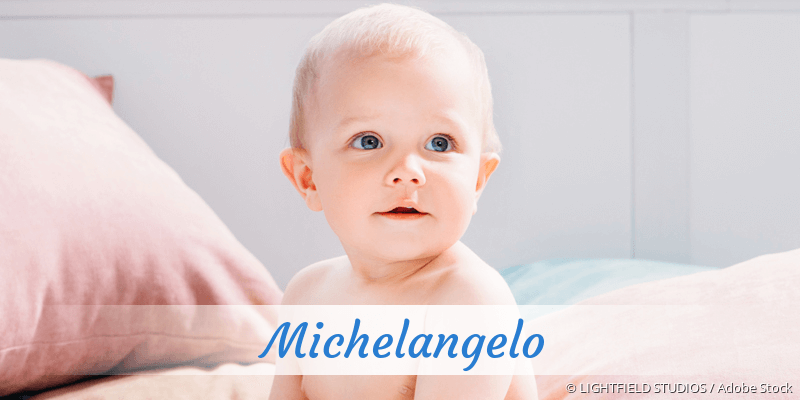 Baby mit Namen Michelangelo