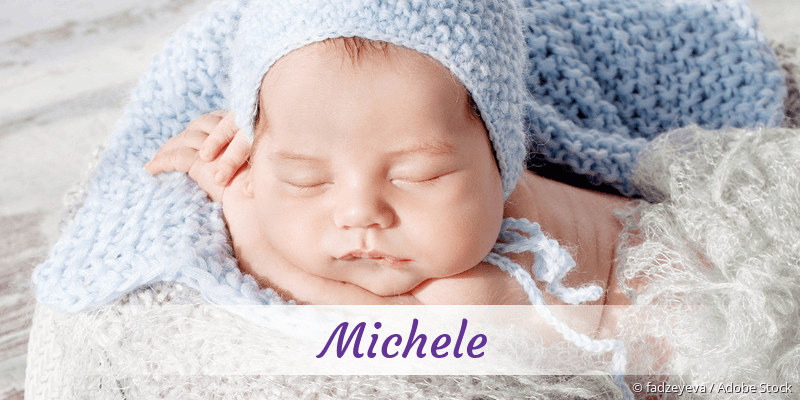 Baby mit Namen Michele