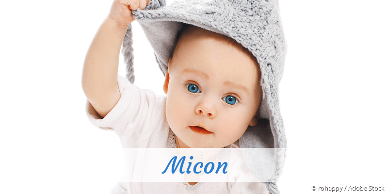Baby mit Namen Micon