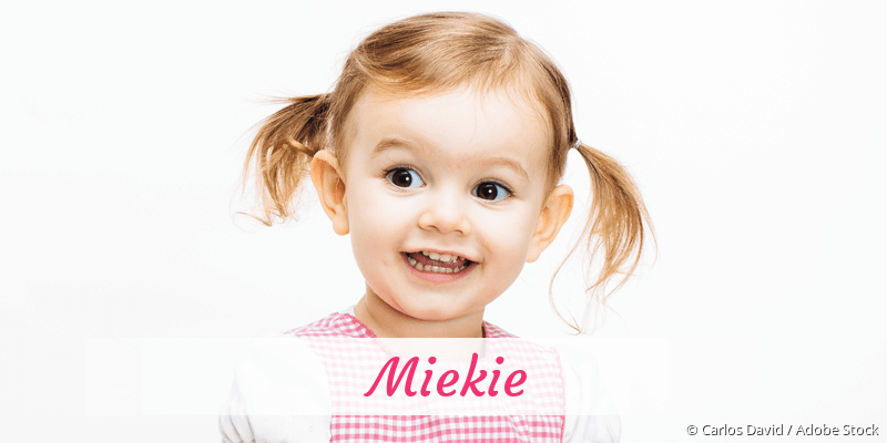 Baby mit Namen Miekie