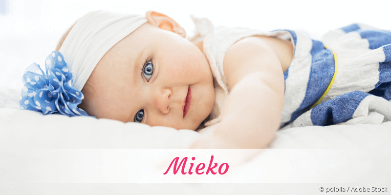Baby mit Namen Mieko