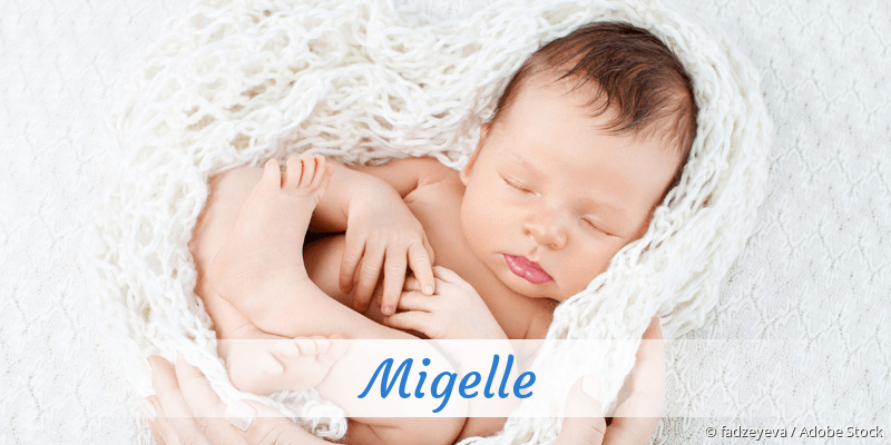 Baby mit Namen Migelle