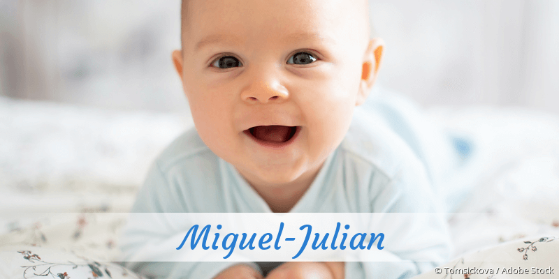 Baby mit Namen Miguel-Julian